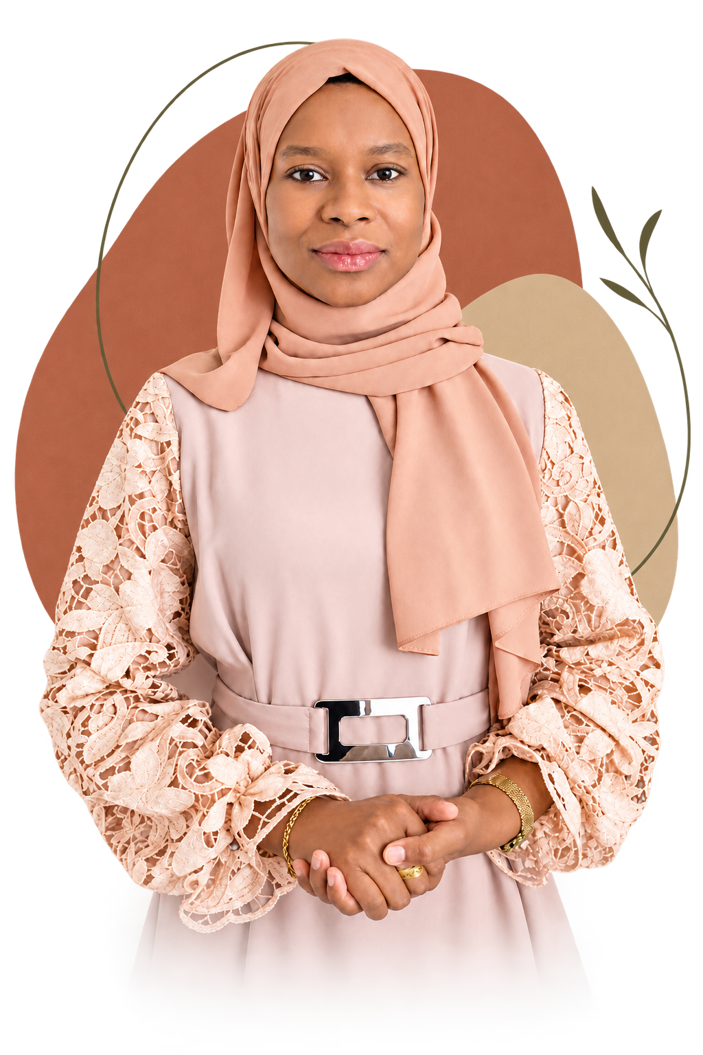 Mariama, intervenante de la conférence